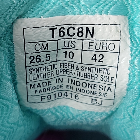 Asics Gel Cumulus 18 Athletic Comfort Shoes Womens Size 10 Multicolor T6C8N - Picture 5 of 12